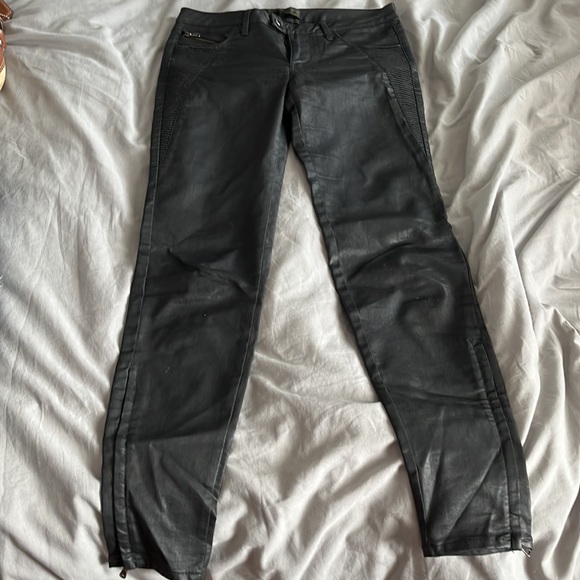 Zara leather pants. Size US 04 - Picture 4 of 6